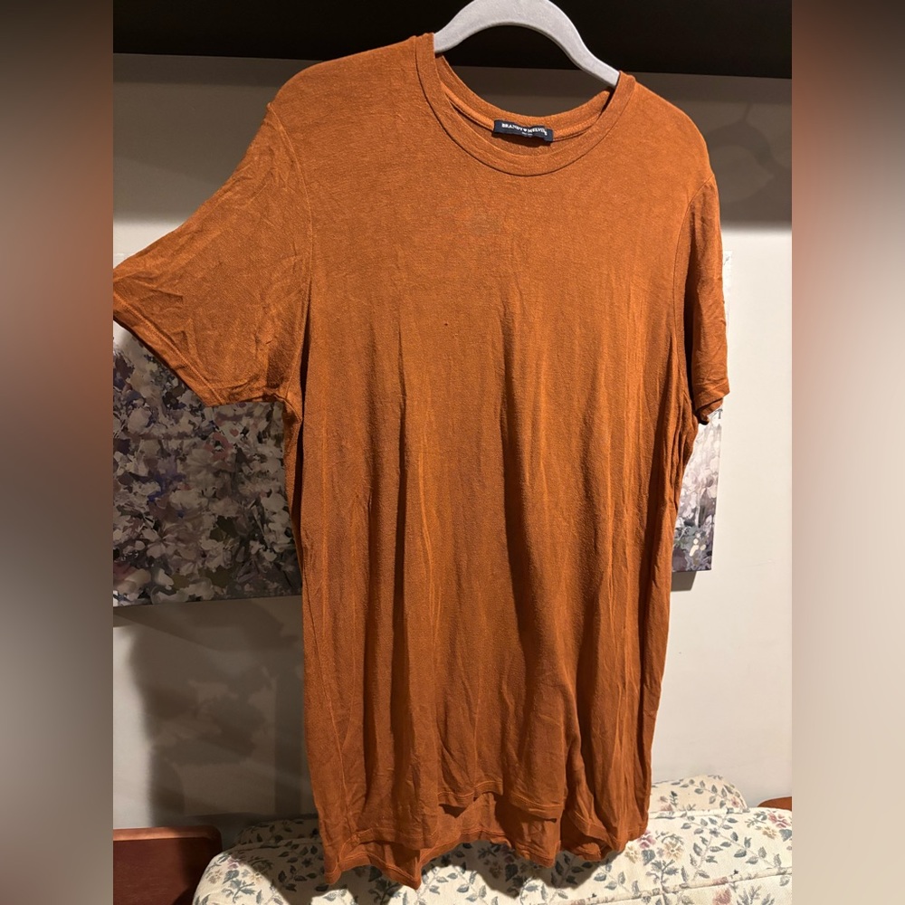 Brandy Melville Burnt Orange Short Sleeve Tee